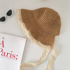 Sweet lace-up sun hat yv43239