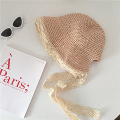 Sweet lace-up sun hat yv43239