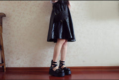 Fashion Harajuku style platform shoes YV90116