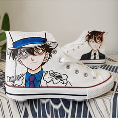 Detective Conan hand-painted shoes yv42648