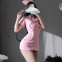 cos sexy nurse uniform YV30028