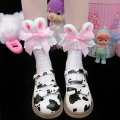 Cute Bowknot Rabbit Ear Socks YV43437