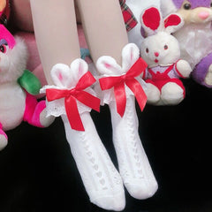 Cute Bowknot Rabbit Ear Socks YV43437