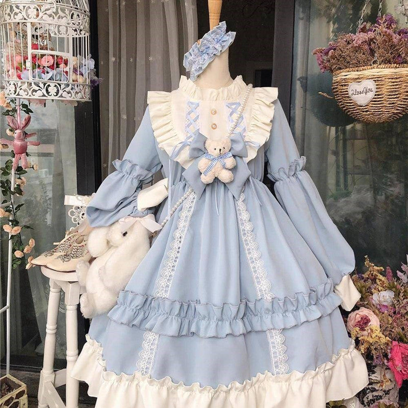 Cute Lolita Long Sleeve Dress YV43562