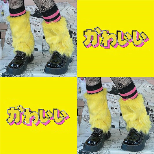 Harajuku plush socks YV43628