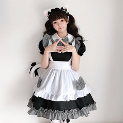 Lolita bow maid dress suit YV43632