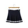 Cute striped pleated skirt YV43722