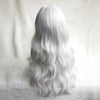 Fashion cool style silver white wig yv43184