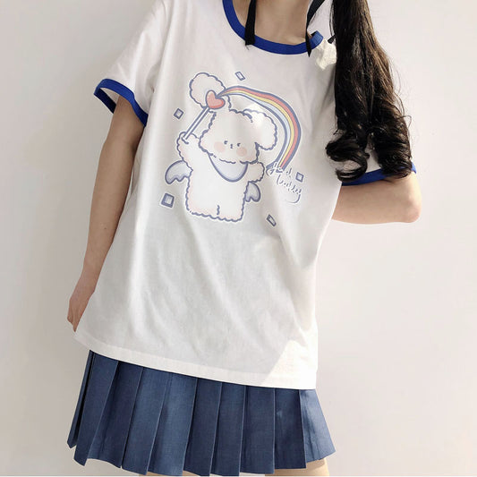 Summer series cute T-shirt yv43145