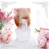 lolita style short curly gradient wig yv43176