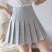 Ulzzang plaid skirt YV40940