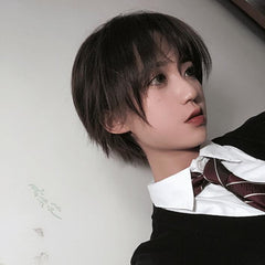 Japanese style handsome short wig yv43395