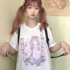 lolita printed T-shirt YV42983