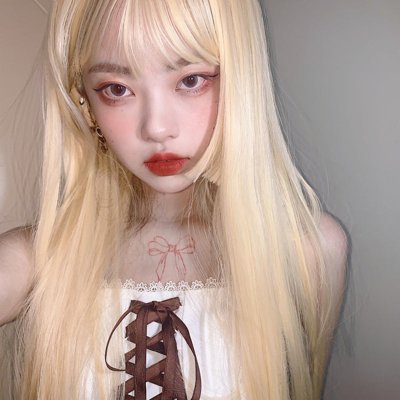 Review For Harajuku Fashion Green Wig Yv43072