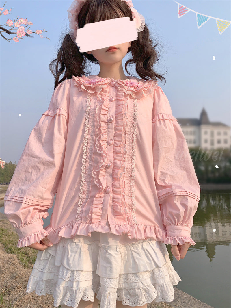 Soft girl Lolita cute shirt YV47143