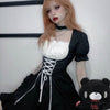 Review for Japanese puff sleeve dress yv43244