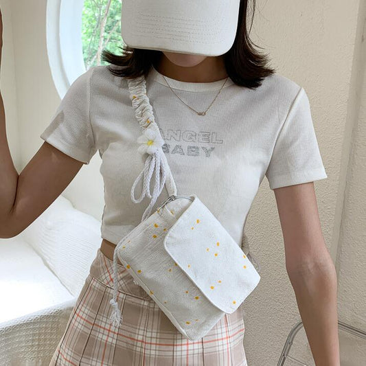 Fashion cute daisy crossbody bag yv43189