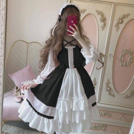 Soft girl cute lolita skirt YV47160