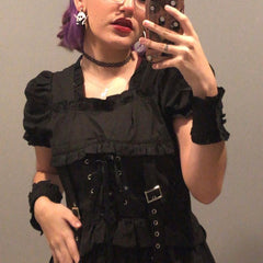 Dark punk handsome dress yv43247