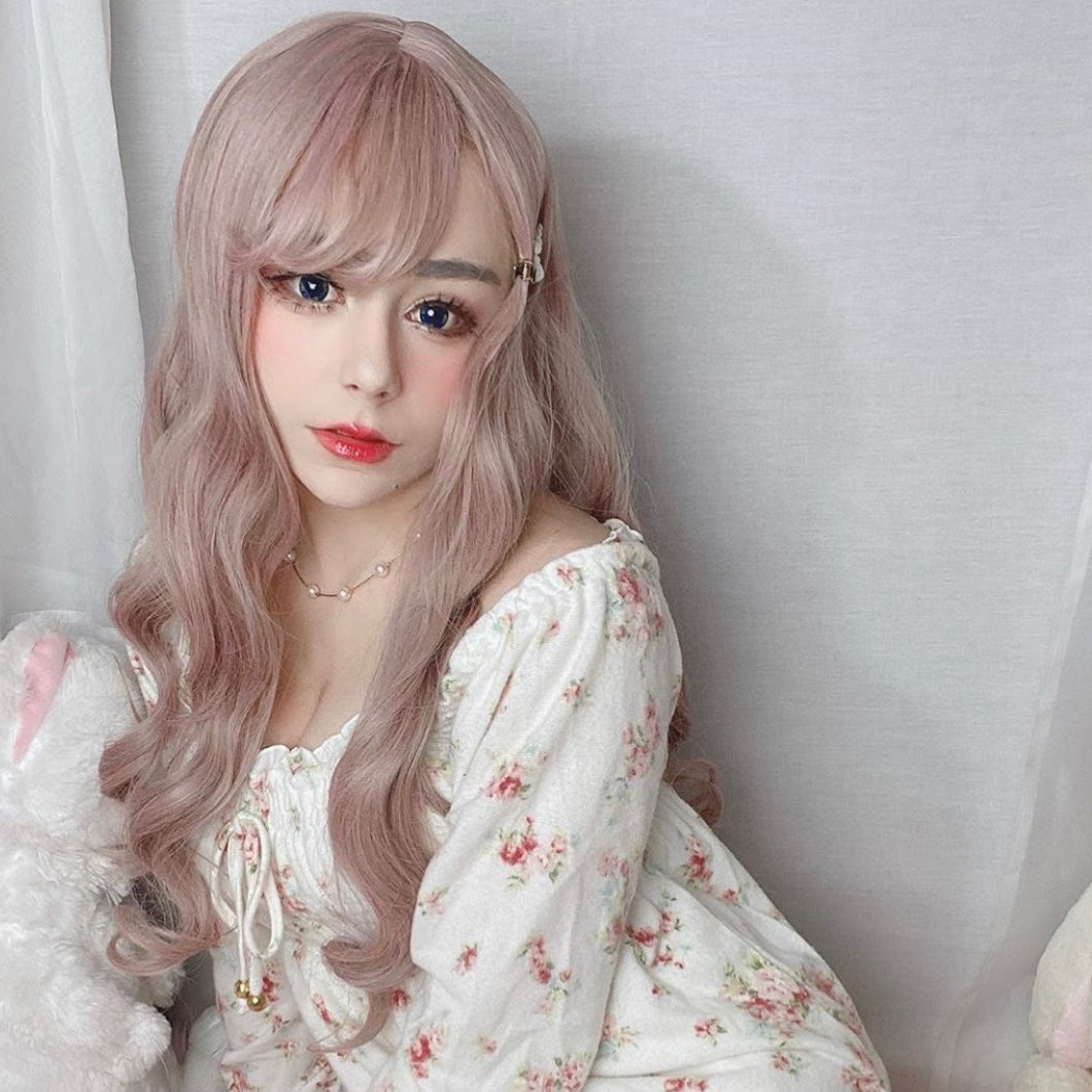 Cute Lolita long roll wig yv42531