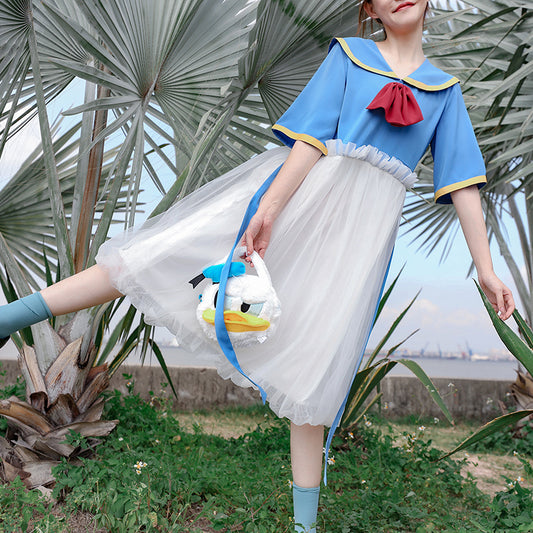 Cute style Donald Duck cos dress yv43129