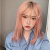 Fashion daily sweet pink wig yv43414