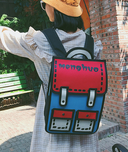 Harajuku 3D School Bags BackpackYV5053