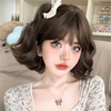 Cute lolita short hair brown wig YV47129