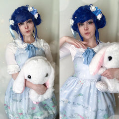 REVIEW FOR JAPANESE LOLITA CUTE PLUSH LOPPY EARED RABBIT BACKPACK YV169