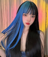 Lolita Punk Long Straight Wig yv31239