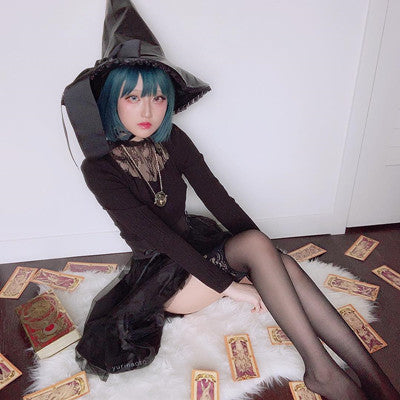 Review from lolita halloween cos witch hat yv40638
