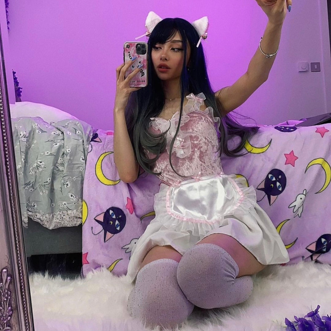 Lolita gradient wig yv30138