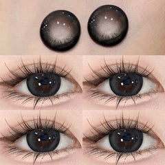 Spade black contact lenses (two pieces) yv31262