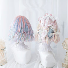 Harajuku colorful cos wig YV43005
