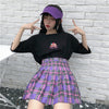 Ulzzang Harajuku pleated skirt yv406647