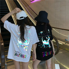 Fashion printing T-shirt YV43025
