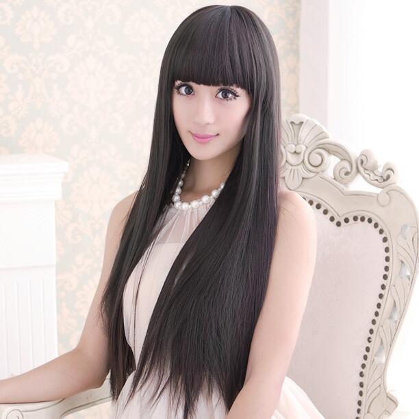 Harajuku fashion long straight wig yv43099