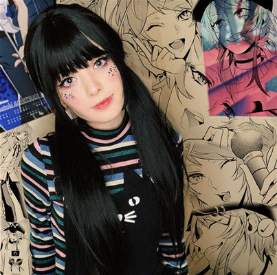 Review from Air bangs long straight wig yv40428 main image 0