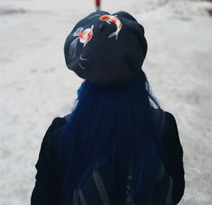 Review for Auspicious Koi and goldfish art berets YV2408