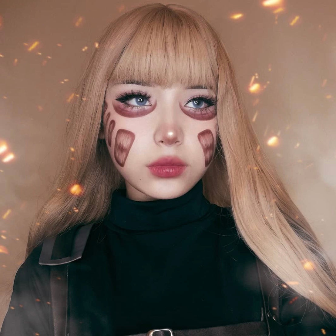Review for lolita cream gold wig yv42803 main image 0