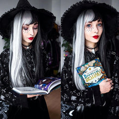 Review for Lolita halloween cos witch hat yv40638