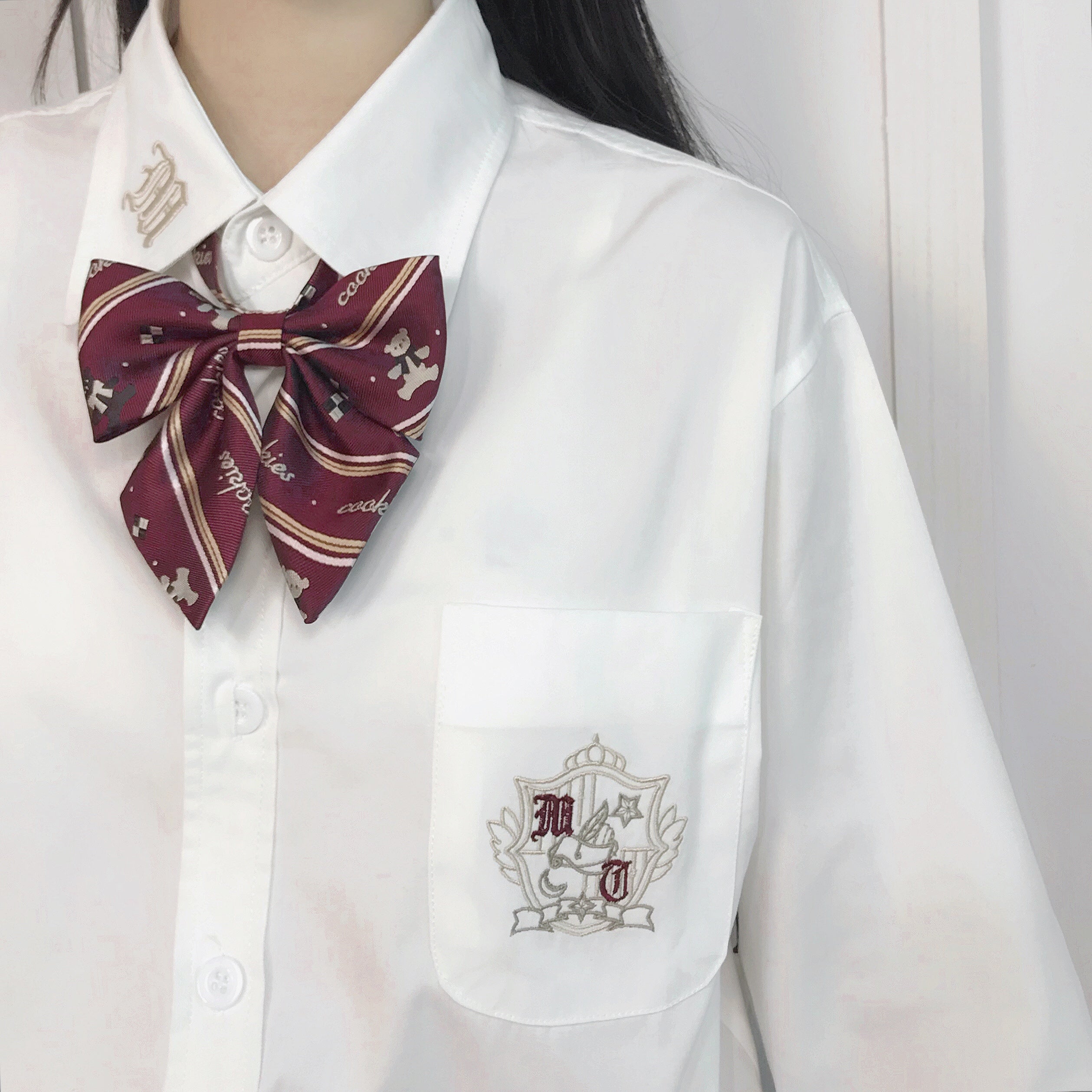 Harajuku cool embroidery shirt yv43131