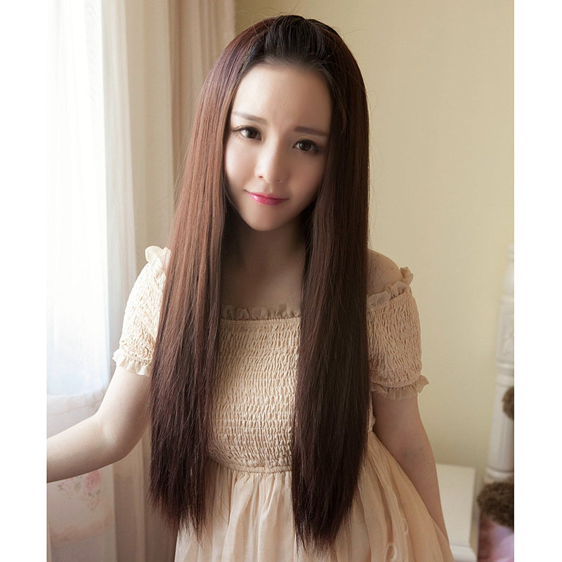 Review for Harajuku fashion long straight wig yv43073 main image 1