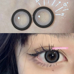 Black Pearl Contact Lenses (two pieces) YV47155