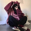 Korean fashion Sweatshirt plus velvet YV42783