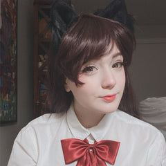 Review for Cute cos plush cat ears hairpin yv42623