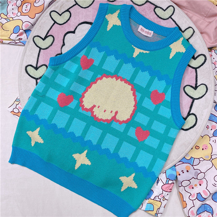 Cute Sheep Sweater Vest YV47124