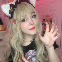 Review for Japanese lolita long curly wig yv42860