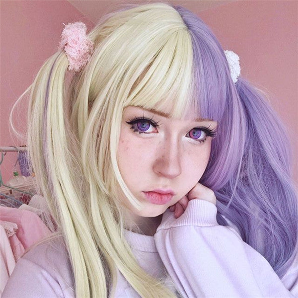Review for Youvimi  pastel color  lolita wig YV42511