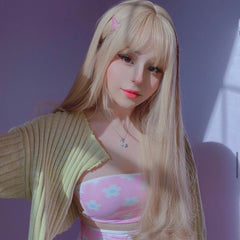 Review for Golden lolita long roll wig yv42601